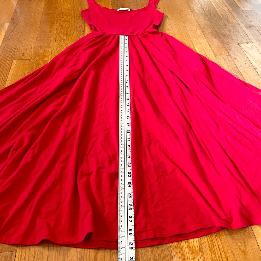 Reformation Rou Knit Midi Dress in Sundried Tomato - Picture 7 of 9